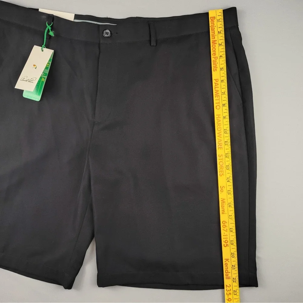 Arnold Palmer Golf Shorts 42 Black UPF 50 Quick Dry Performance NWT Travel